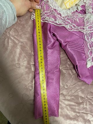 Traje de Fallera Niña rosa