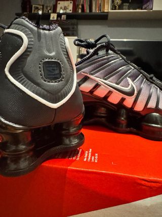Nike Shox TL FADE Negro/Gris
