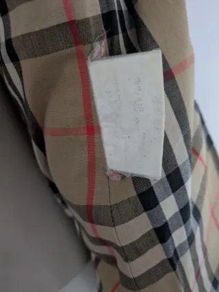 Chaqueta Burberry Acolchada Roja