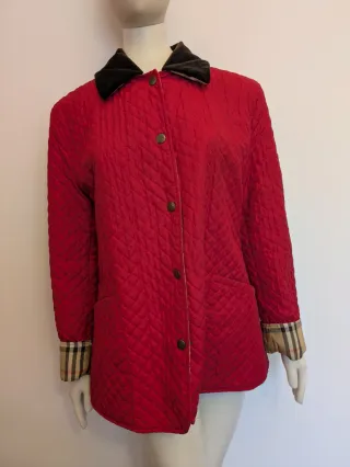 Chaqueta Burberry Acolchada Roja