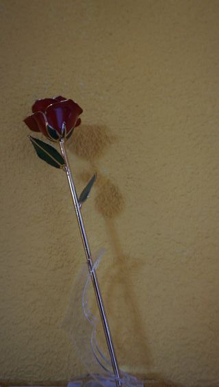 Gilded Rosa del amor NUEVO ideal regalo ver fotos