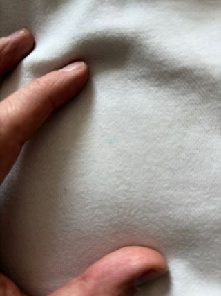 Sudadera Blanca Zara con Capucha - Con defecto