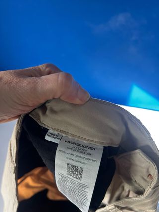 Pantalón cargo Jack & Jones beige