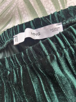 Pantalones Mango Terciopelo Talla M