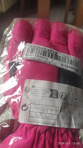 2 pares NUEVOS de guantes