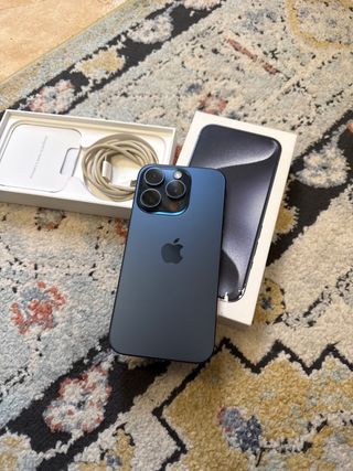 iPhone 15 Pro 128 91% Batteria