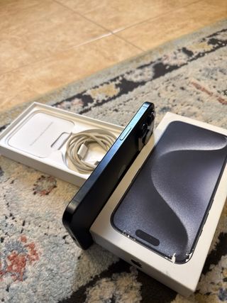 iPhone 15 Pro 128 91% Batteria