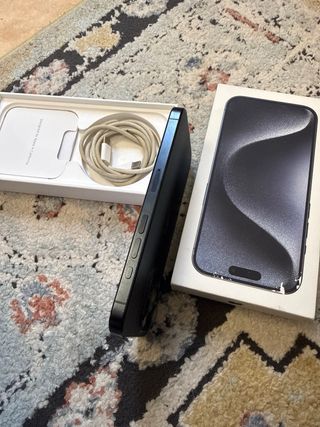 iPhone 15 Pro 128 91% Batteria