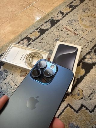 iPhone 15 Pro 128 91% Batteria