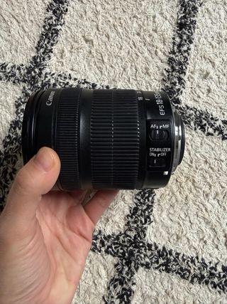 Objetivo Canon EFS 18-135mm Image Stabilizer