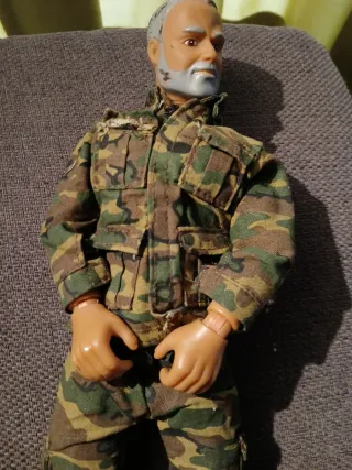 Muñeco Articulado Vintage Militar