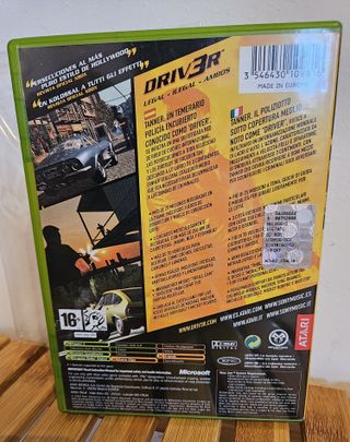 Driver 3 Microsoft Xbox