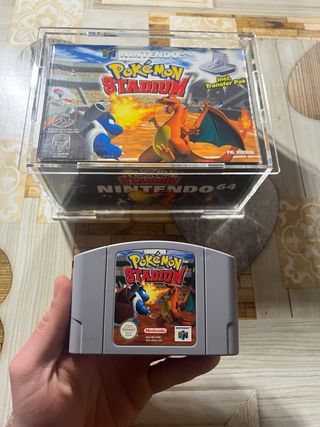 Pokémon Stadium Nintendo 64 con Transfer Pak