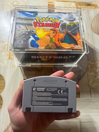 Pokémon Stadium Nintendo 64 con Transfer Pak