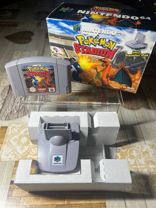 Pokémon Stadium Nintendo 64 con Transfer Pak