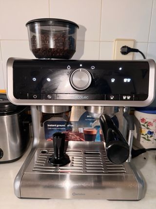 Cafetera Cecotec Cumbia Express Acero Negro