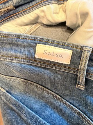 Pantalón corto vaquero Salsa Push Up T28