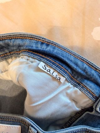 Pantalón corto vaquero Salsa Push Up T28