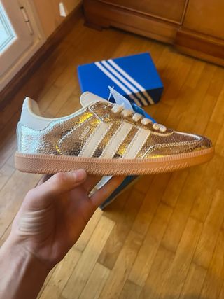 Adidas Samba Og Silver Nuevas Talla 38