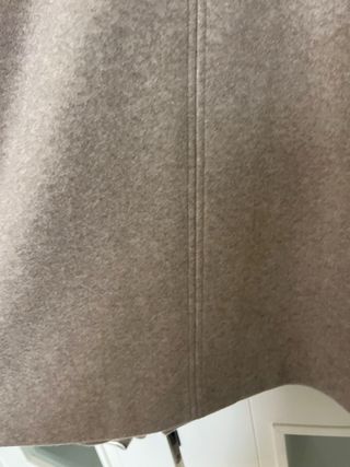 Abrigo Zara Talla M Beige