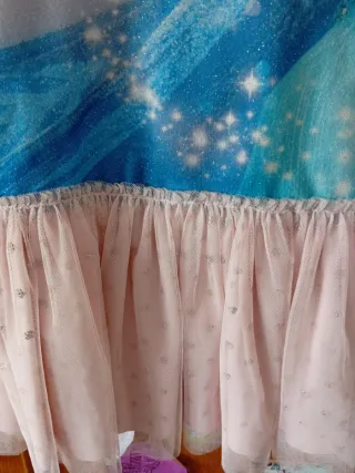 Vestido Frozen Talla 7/8 Niña.