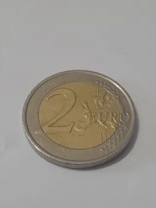 Moneda 2 Euros Grecia Tratado Roma 2007