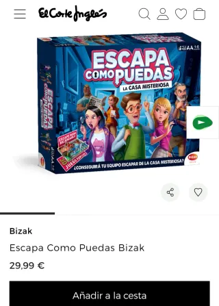 Juego de mesa Escapa Como Puedas: La Casa Misterio