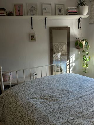 Estructura Cama Ikea LEIRVIK Blanca 140x200