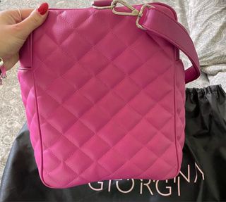 Borsone viaggio Valentina Giorgi rosa