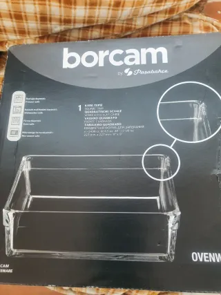 Borcam Plato para Horno Cuadrado