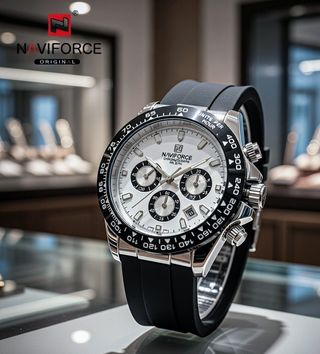 NUEVOS Reloj Naviforce hombre cuarzo cronógrafo