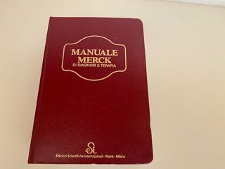 Lotto libri vari universitari di medicina Merk