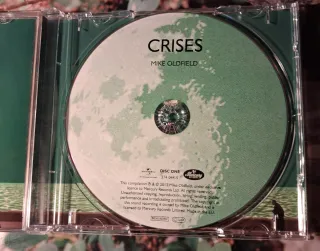 Mike Oldfield-Crises CD Con bonus tracks.Sin rayas