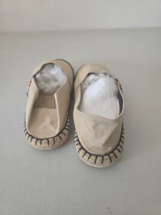 Alpargatas Beige Talla 42