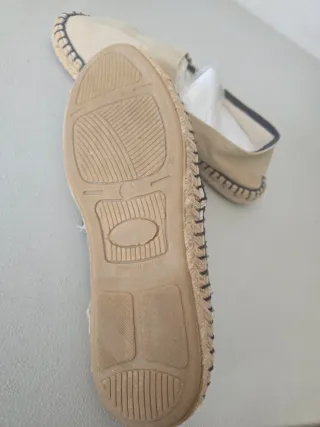 Alpargatas Beige Talla 42