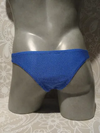 Slip azul sunga hombre T/L-XL