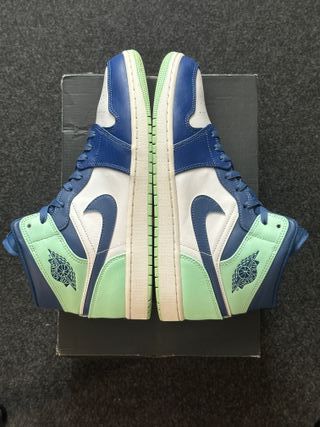 Nike Jordan 1 Mid 45 Blu Menta