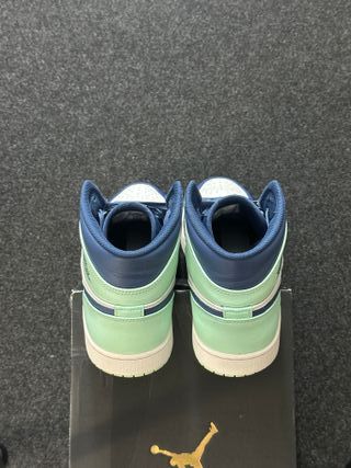 Nike Jordan 1 Mid 45 Blu Menta