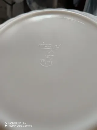 Set 8 Piatti Arcopal France Vintage Bianco