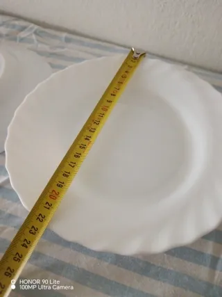 Set 8 Piatti Arcopal France Vintage Bianco