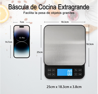 Báscula Cocina Digital BOMATA Precisión