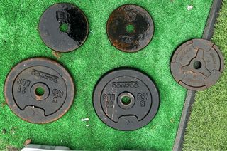 Pesas y Mancuernas con Estuche