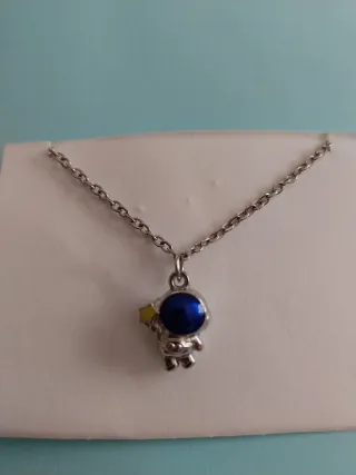 Collar Astronauta con Estrella