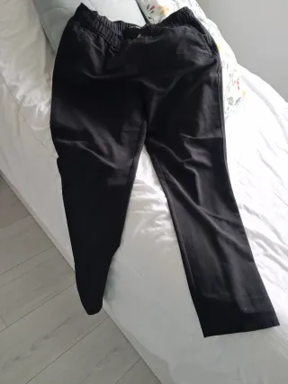 Pantalón punto Roma negro Talla M