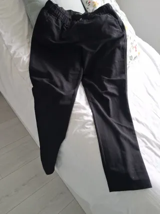 Pantalón punto Roma negro Talla M