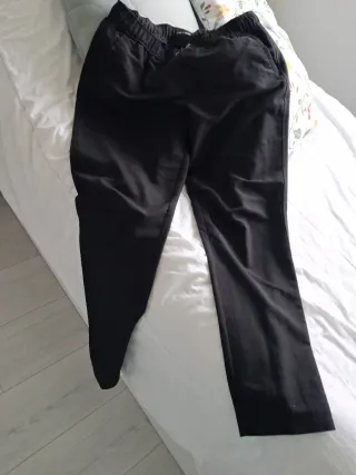 Pantalón punto Roma negro Talla M