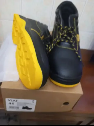 Botas de seguridad punta de hierro nuevas