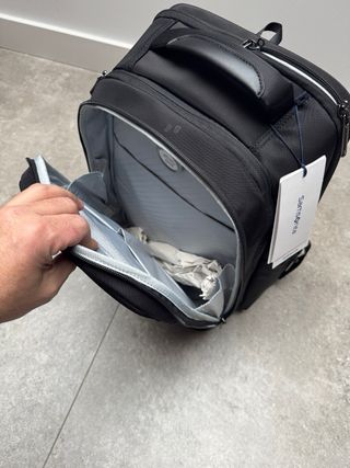 Mochila Samsonite Negra Viaje