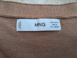 Jersey Mango Rayas Negro y Marrón Talla M