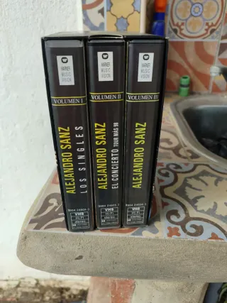 VHS Alejandro Sanz Los Videos